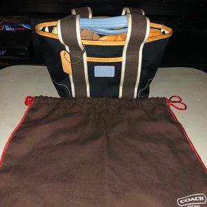 Authentic coach tote